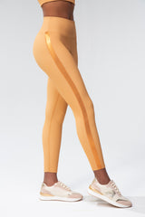 Wild Ribbed Legging - Pineapple