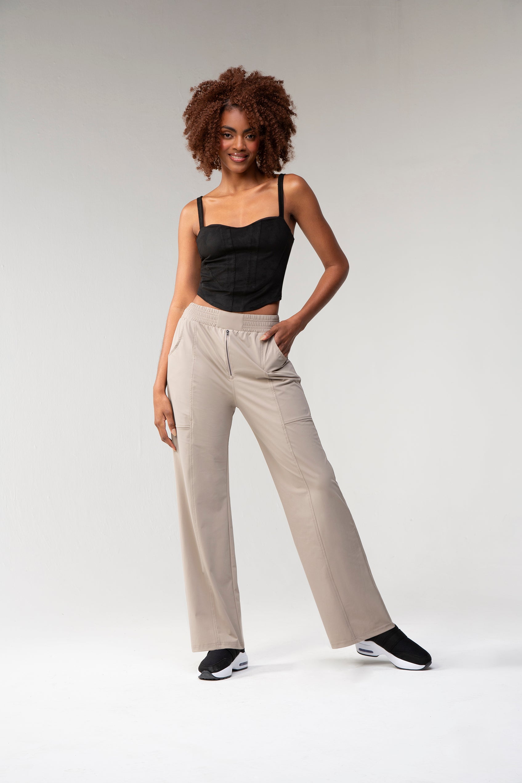 Prime Time Pants - Light Taupe