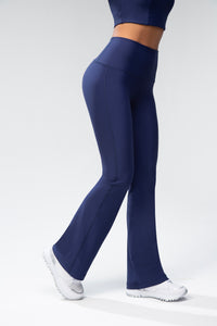 Power High-Waisted Flared Leggings - Parisian Nigth